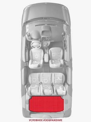 ЭВА коврики «Queen Lux» багажник для Honda Accord (2G)